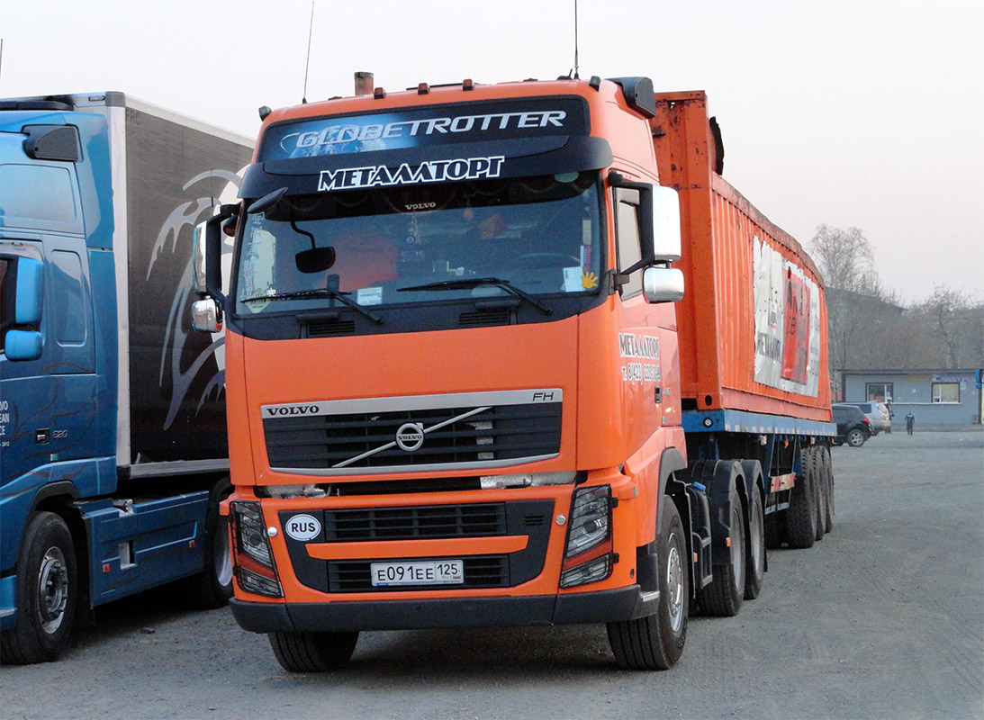 Приморский край, № Е 091 ЕЕ 125 — Volvo ('2008) FH.440 [X9P]
