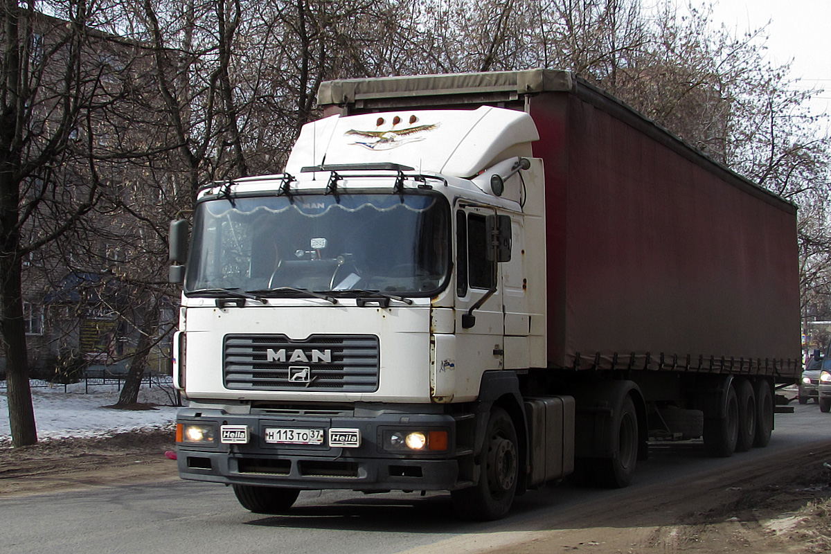 Ивановская область, № Н 113 ТО 37 — MAN F2000 19.403
