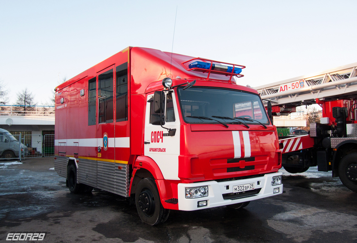 Архангельская область, № М 322 ВР 29 — КамАЗ-4308-C4(25)