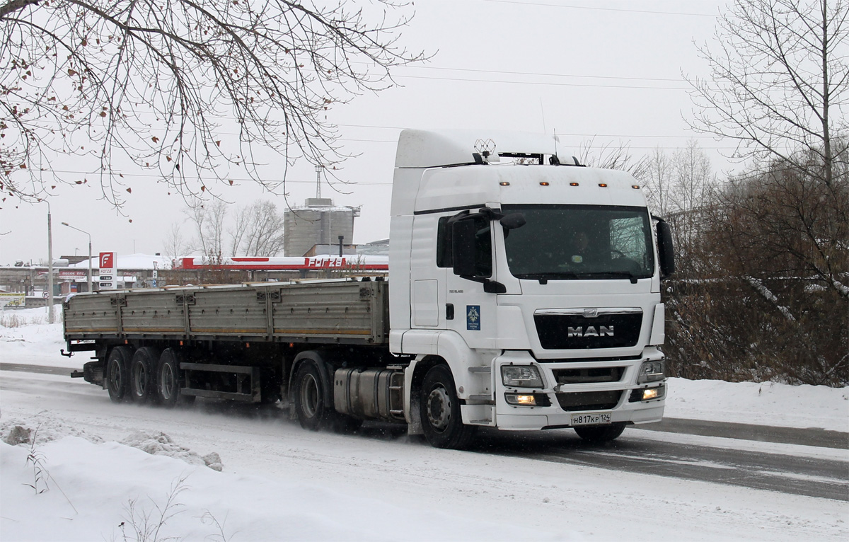 Красноярский край, № Н 817 КР 124 — MAN TGS 19.400
