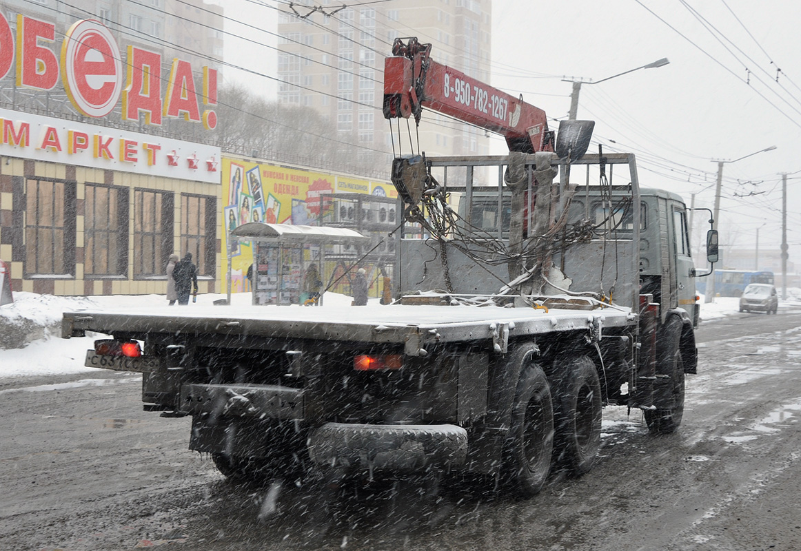 Омская область, № С 631 СС 55 — КамАЗ-53212