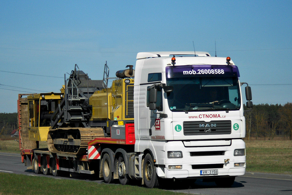 Латвия, № VR-3156 — MAN TGA 26.440