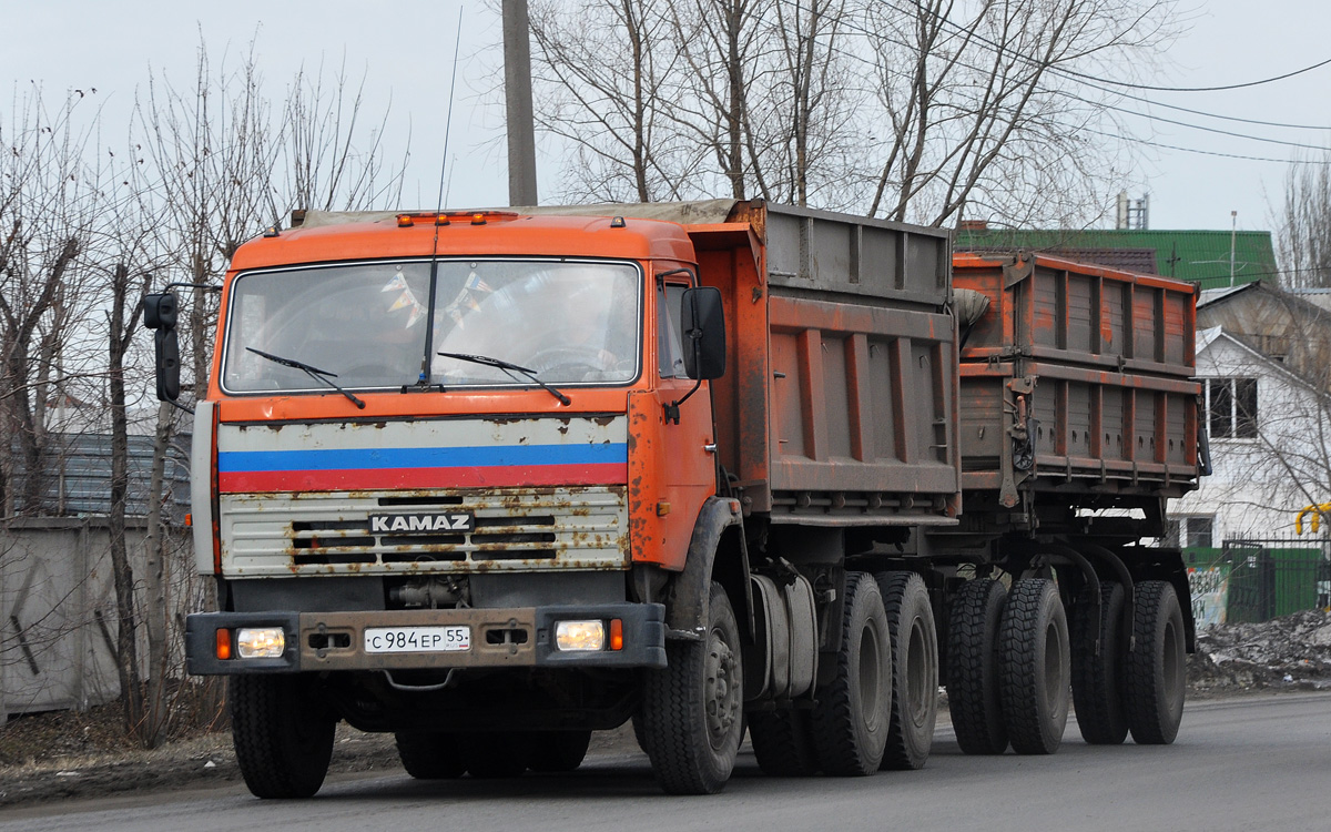 Омская область, № С 984 ЕР 55 — КамАЗ-53229-15 [53229R]