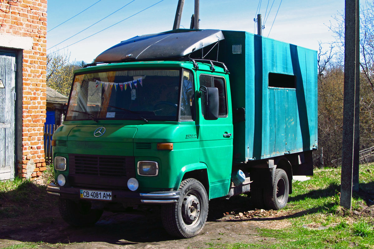 Черниговская область, № СВ 4081 АМ — Mercedes-Benz T2 ('1967) 508