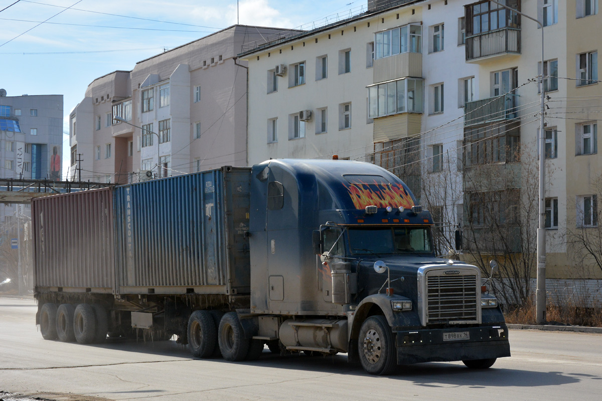 Саха (Якутия), № Т 898 ВХ 14 — Freightliner FLD 120 Classic