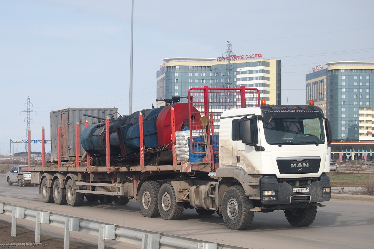 Ханты-Мансийский автоном.округ, № А 618 ВТ 186 — MAN TGS 33.430