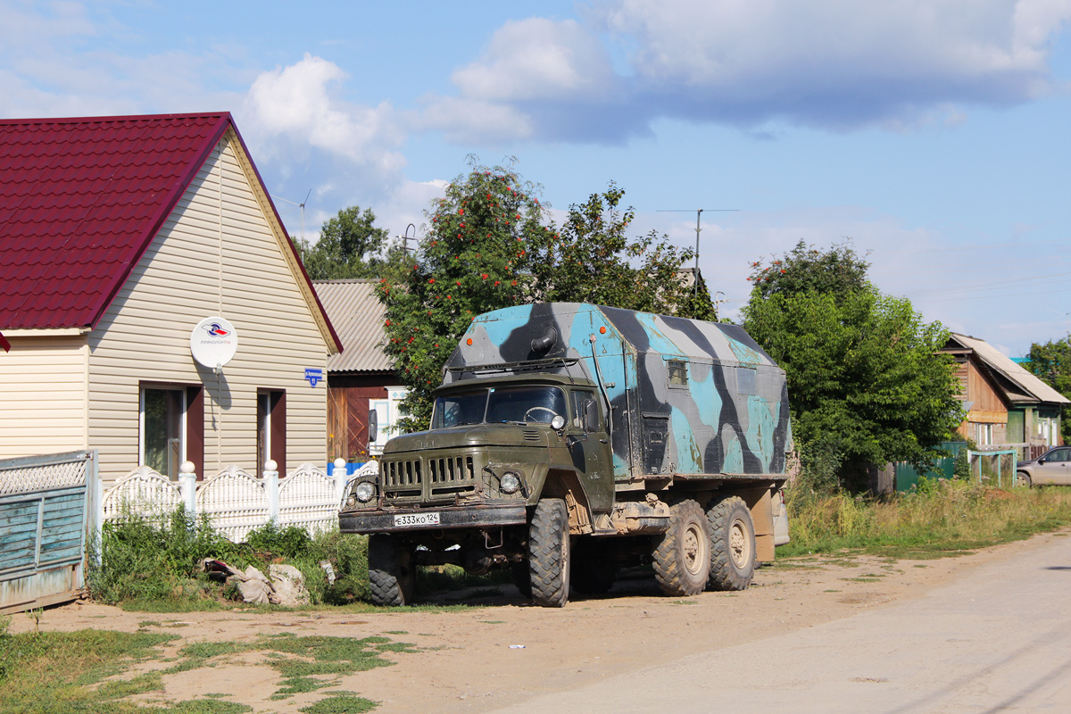 Красноярский край, № Е 333 КО 124 — ЗИЛ-131 (общая модель)