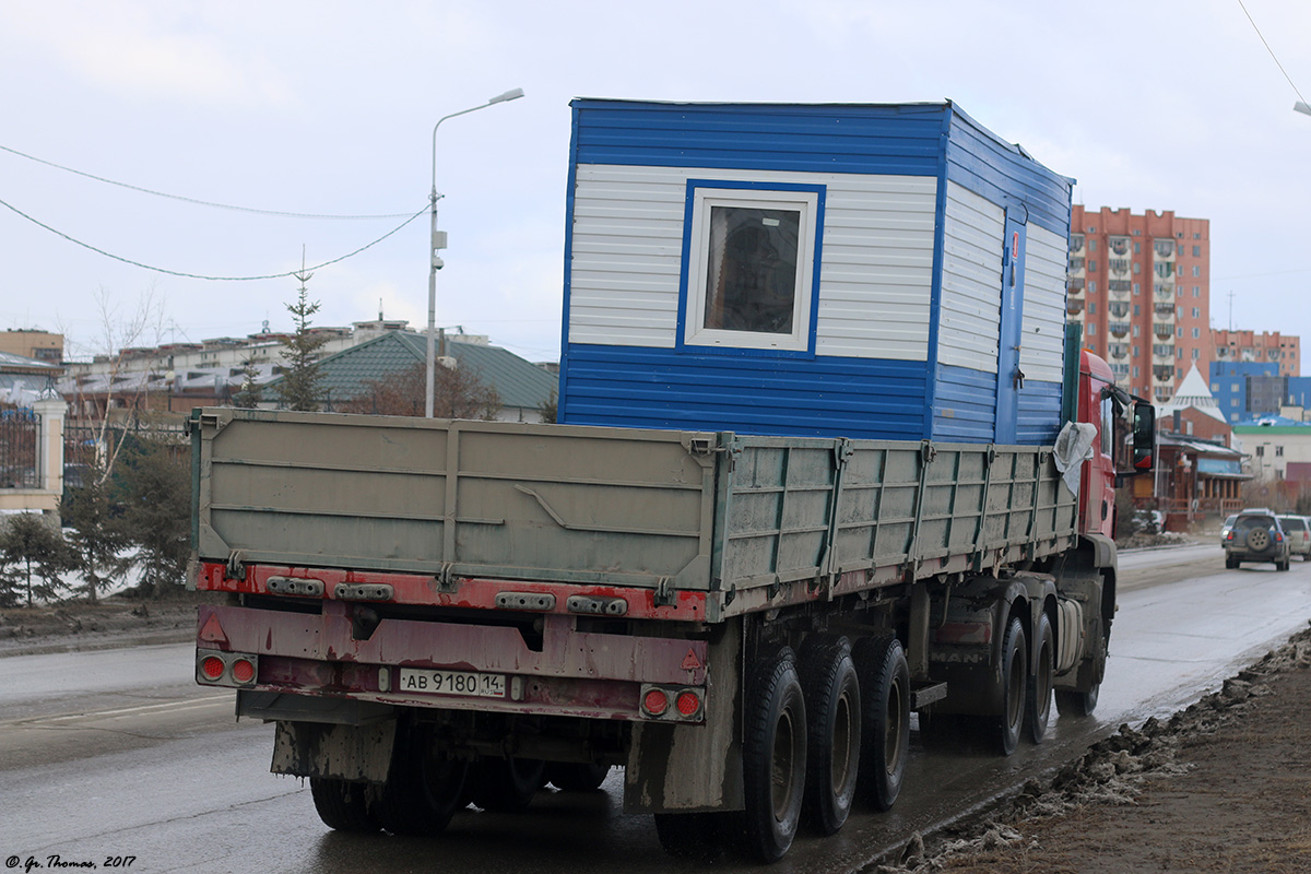 Саха (Якутия), № Р 918 КК 14 — MAN TGS 33.430