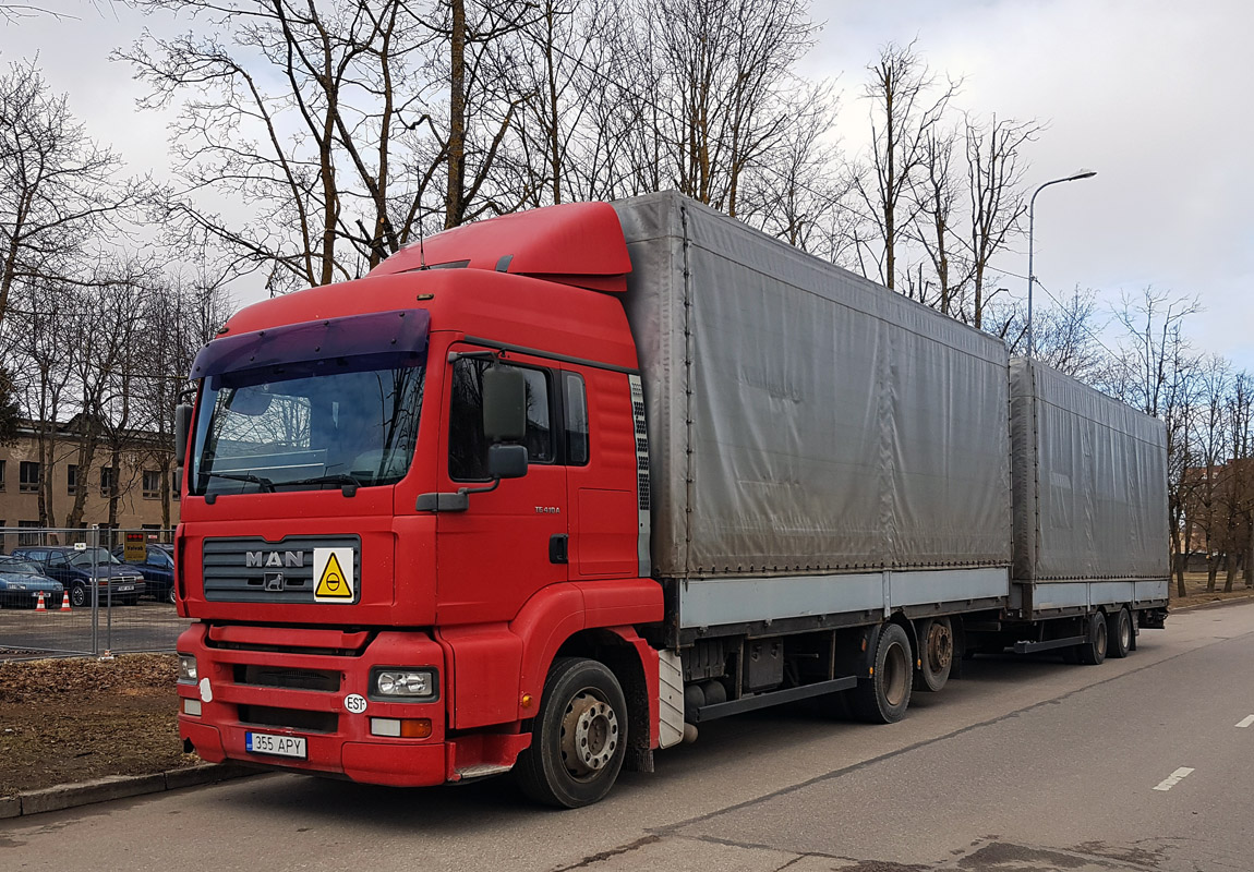 Эстония, № 355 APY — MAN TGA 26.410