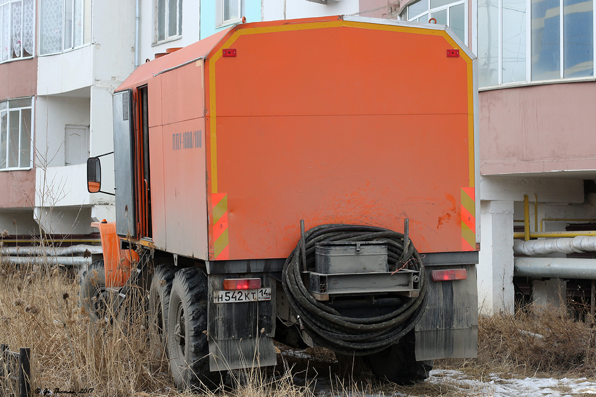 Саха (Якутия), № Н 542 КТ 14 — Урал-375 (общая модель)