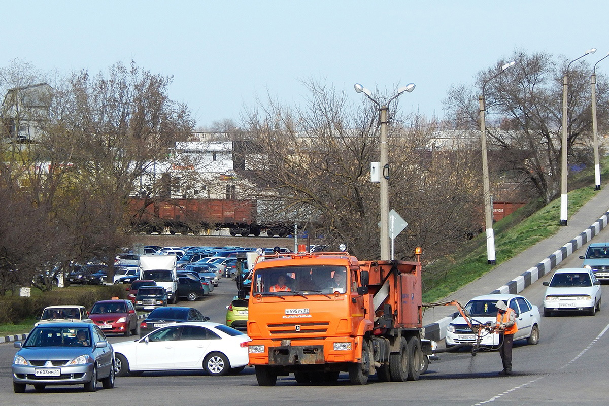 Белгородская область, № Н 595 УУ 31 — КамАЗ-65115-A4(23)
