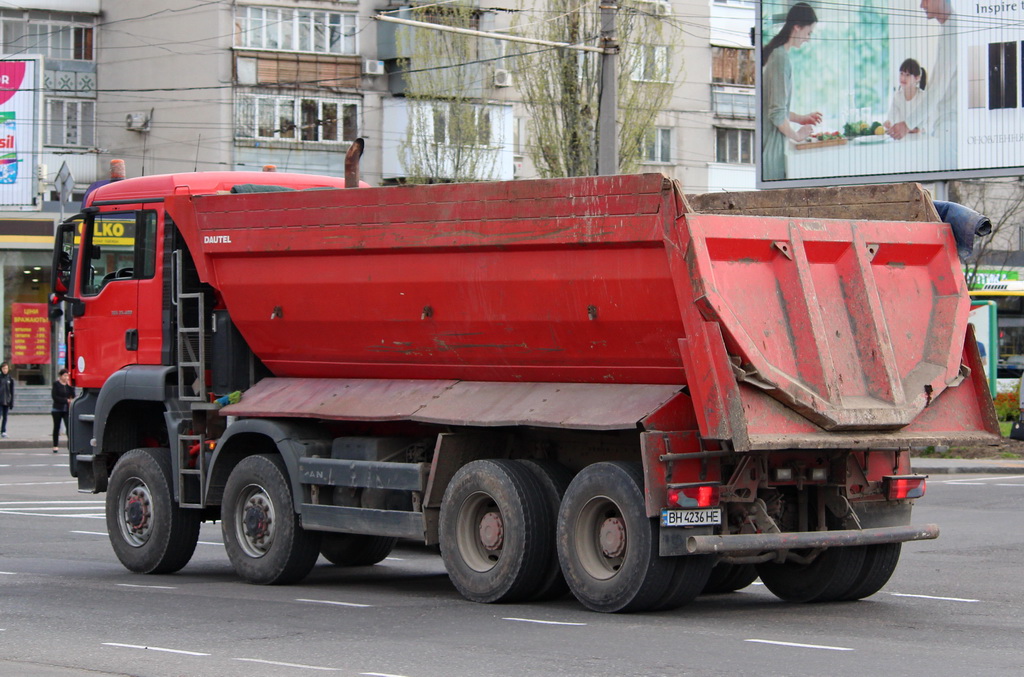 Одесская область, № ВН 4236 НЕ — MAN TGS 35.400