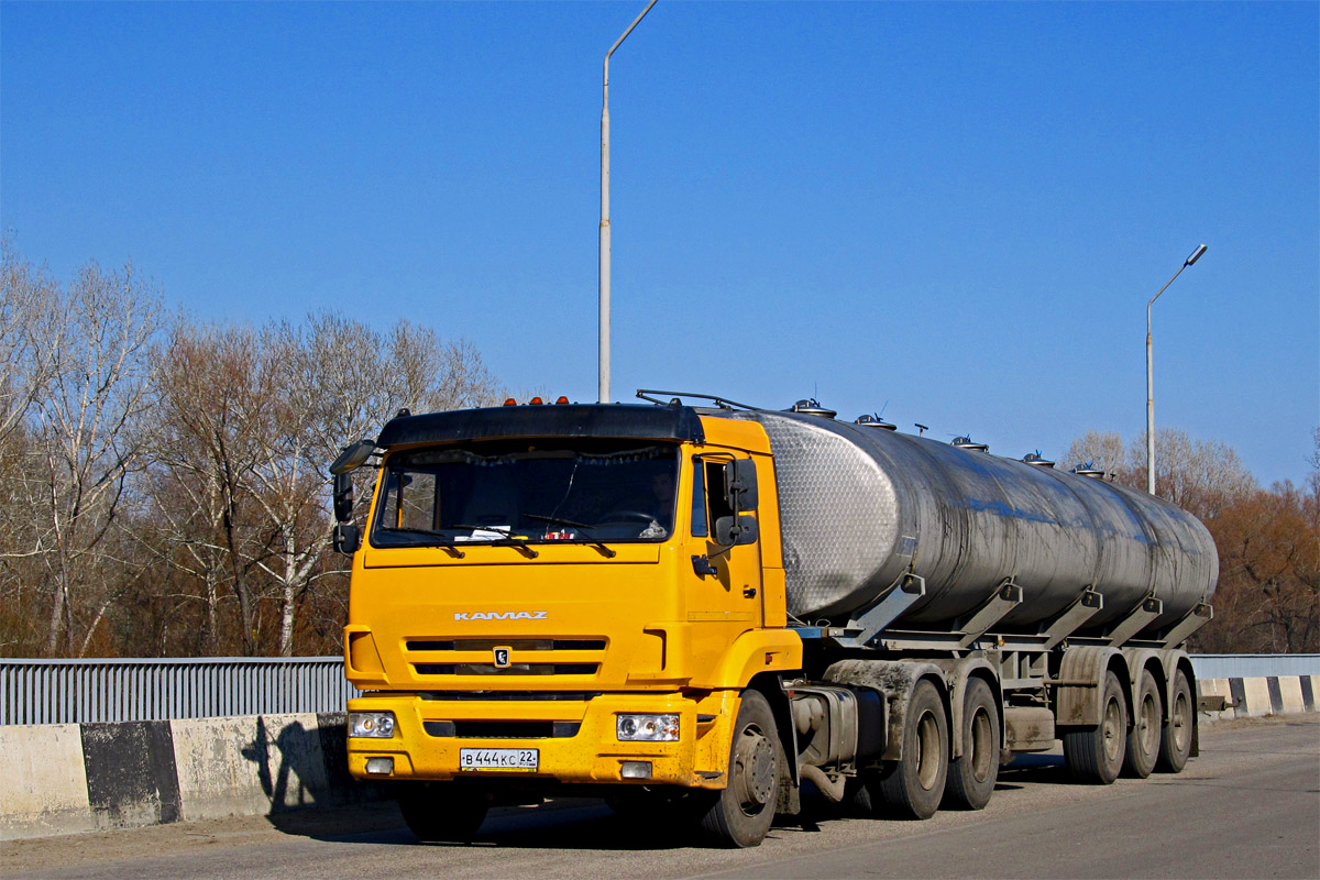 Алтайский край, № В 444 КС 22 — КамАЗ-65116-A4(23)
