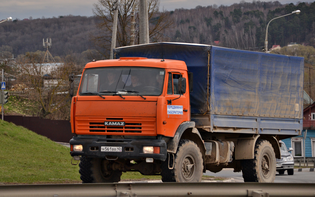 Калужская область, № Н 561 ВВ 40 — КамАЗ-4326-15 [43260R]