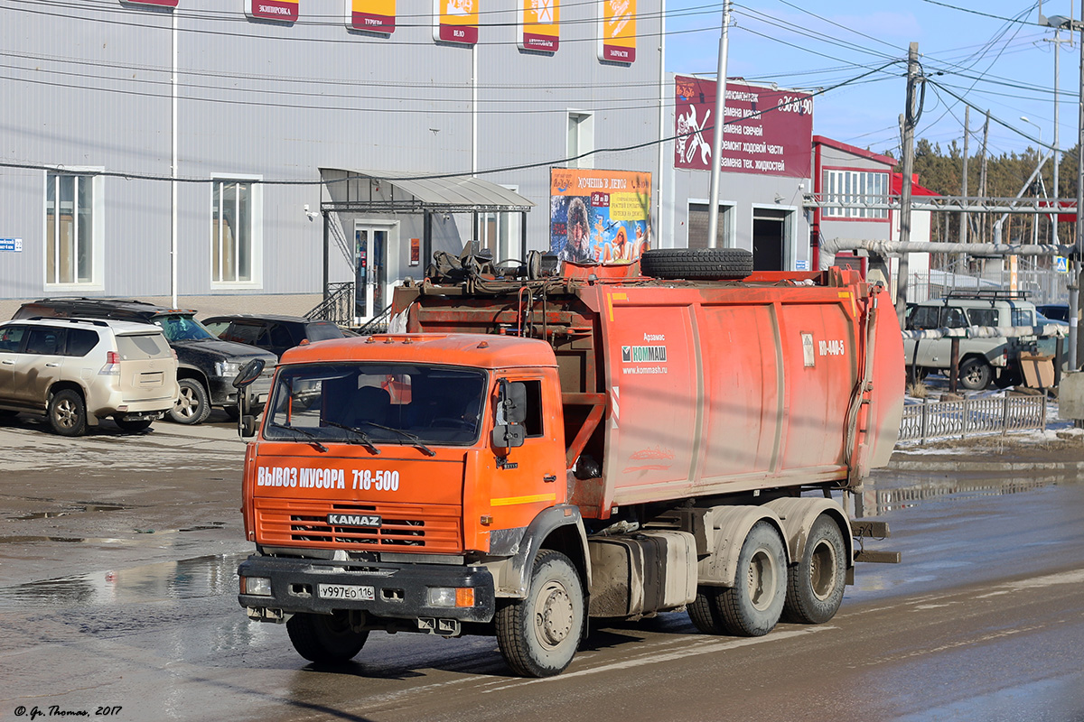 Саха (Якутия), № У 997 ЕО 116 — КамАЗ-65115-D3(97)