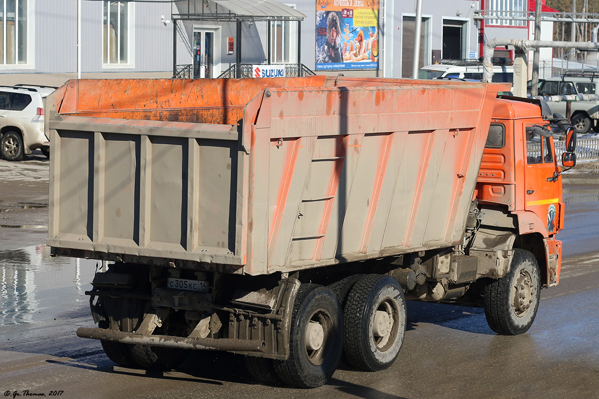 Саха (Якутия), № С 305 КС 14 — КамАЗ-6520-63