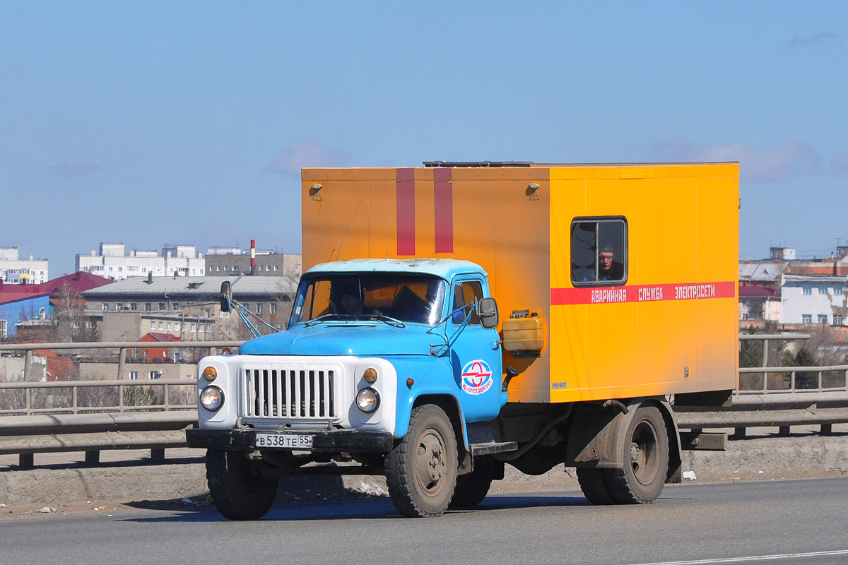Омская область, № В 538 ТЕ 55 — ГАЗ-52-01 (ГАЗ-52А)