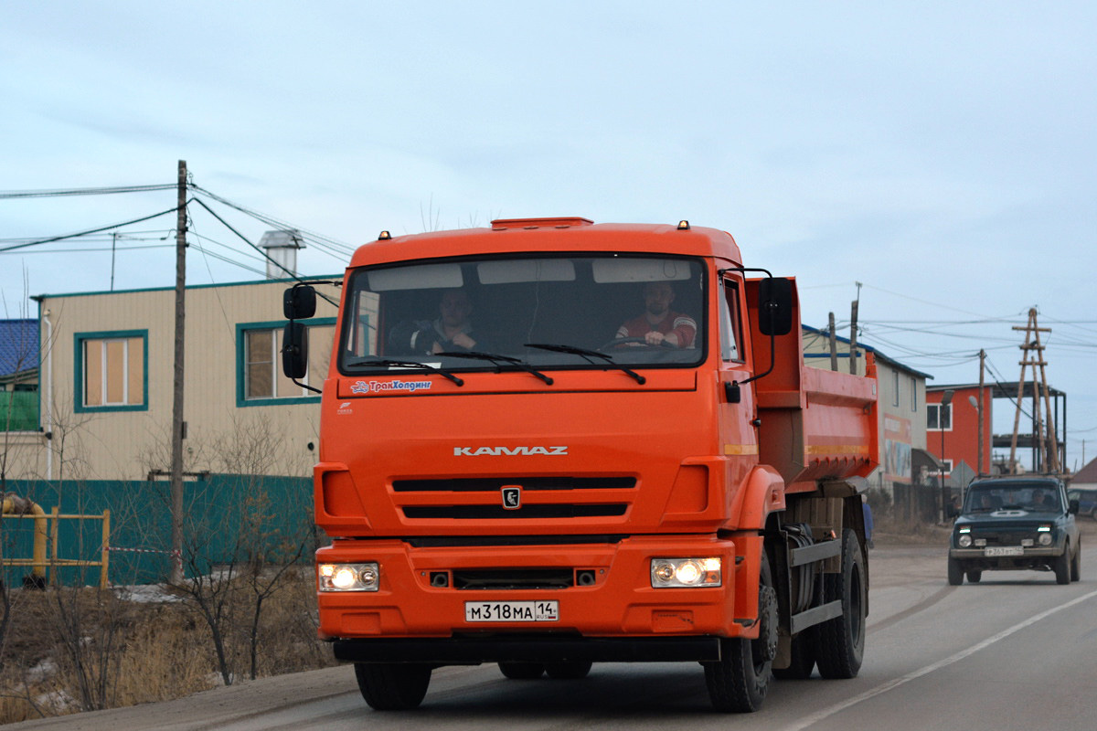 Саха (Якутия), № М 318 МА 14 — КамАЗ-43255-R4(28)