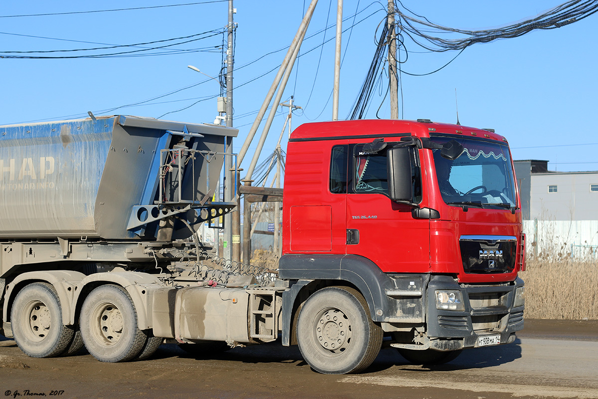 Саха (Якутия), № Т 938 МА 14 — MAN TGS 26.440