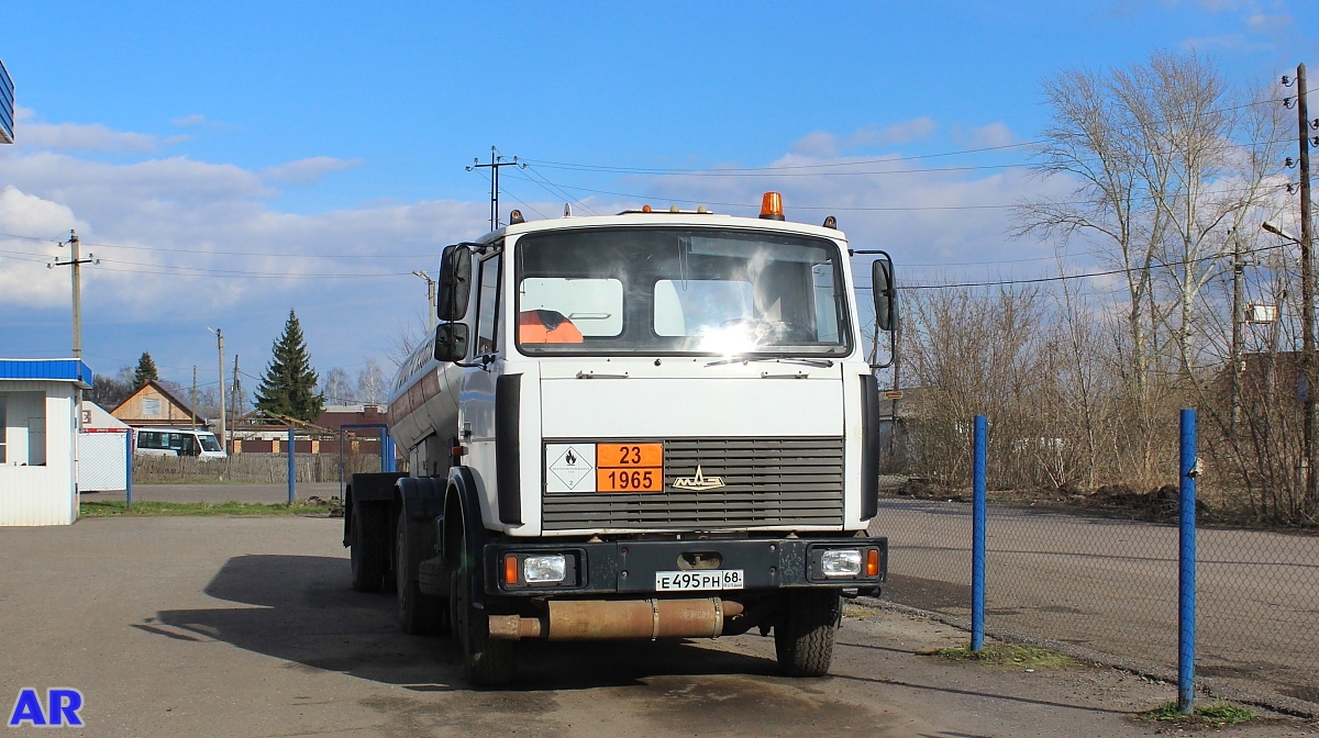 Тамбовская область, № Е 495 РН 68 — МАЗ-543302