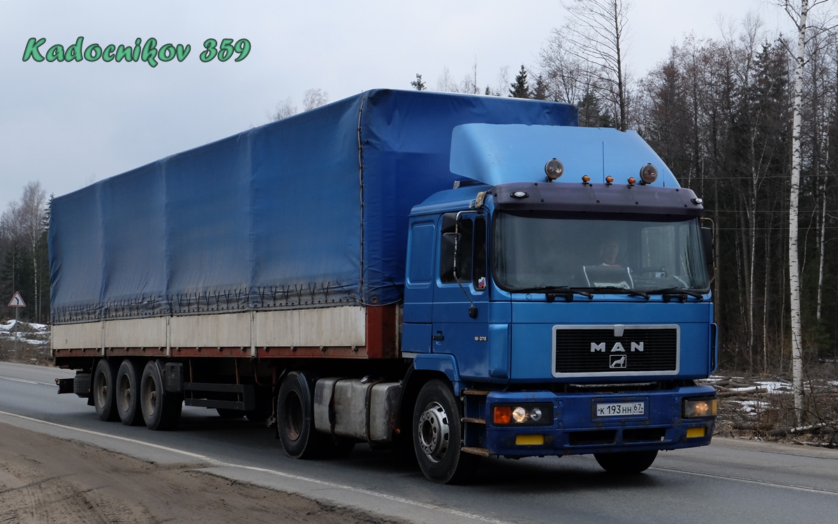 Смоленская область, № К 193 НН 67 — MAN F90 19.372