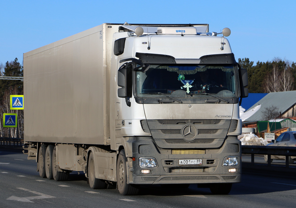 Ямало-Ненецкий автоном.округ, № А 001 РС 89 — Mercedes-Benz Actros ('2009) 1844