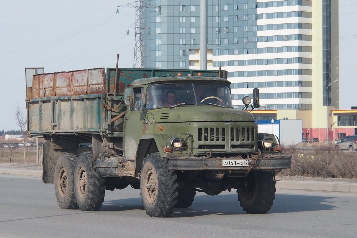Ханты-Мансийский автоном.округ, № А 051 ЕО 186 — ЗИЛ-131 (общая модель)
