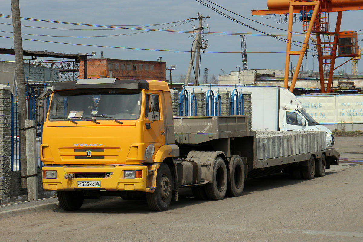 Омская область, № С 365 КО 55 — КамАЗ-65116-N3(78)