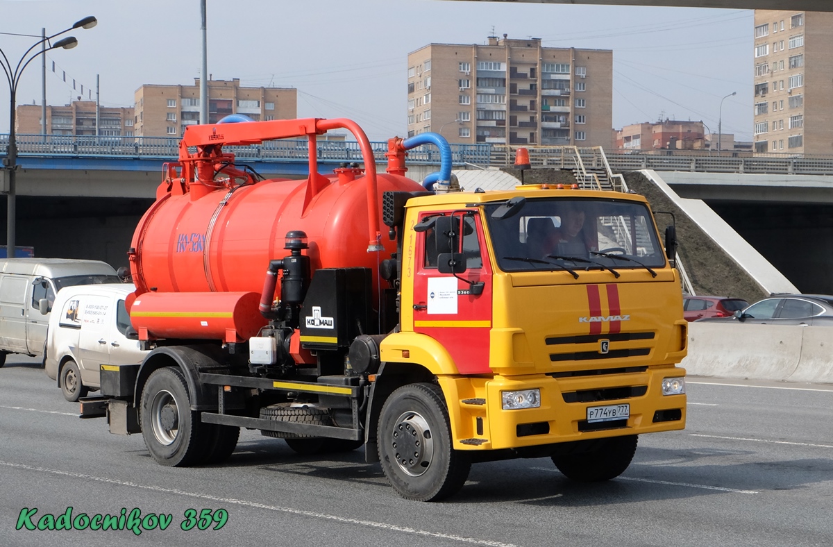 Москва, № Р 774 УВ 777 — КамАЗ-53605-L4(19)