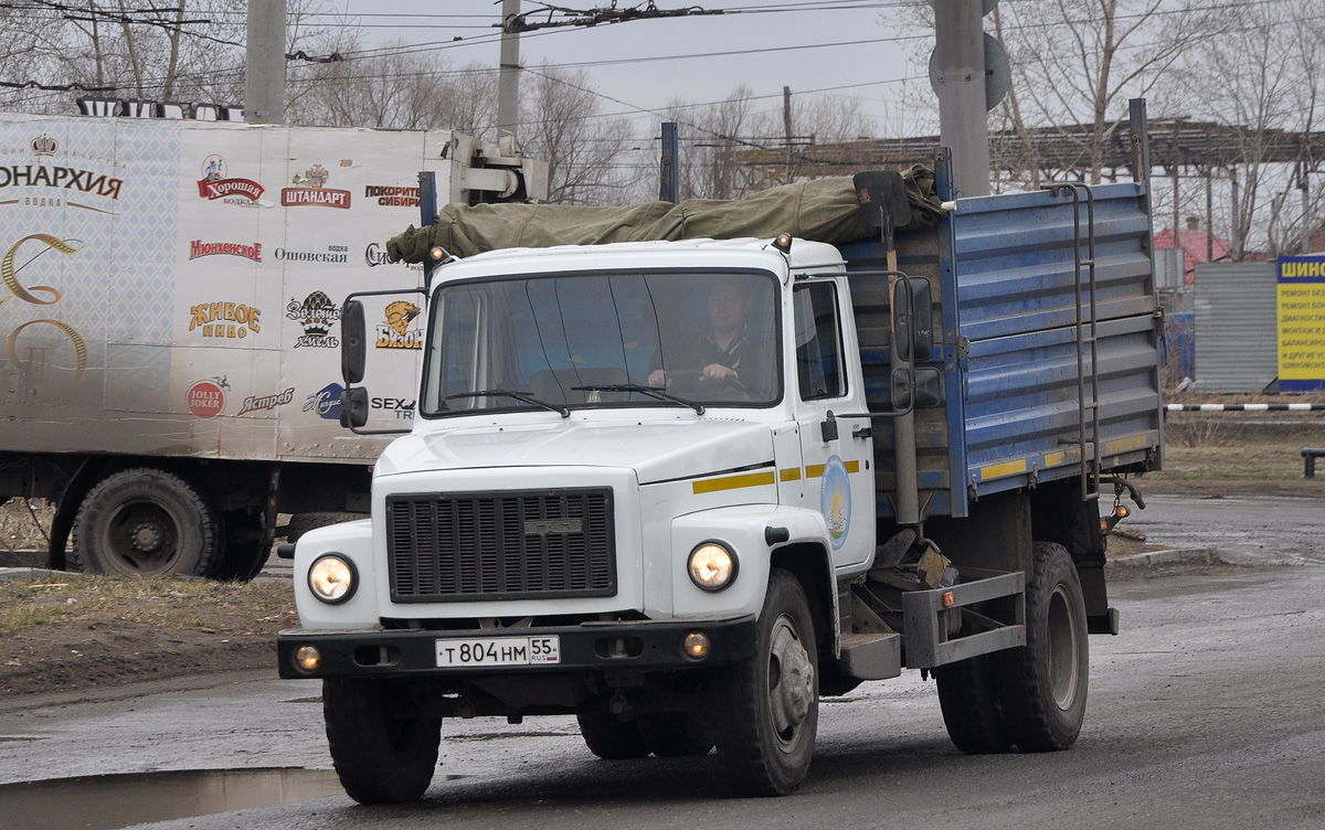 Омская область, № Т 804 НМ 55 — ГАЗ-3309