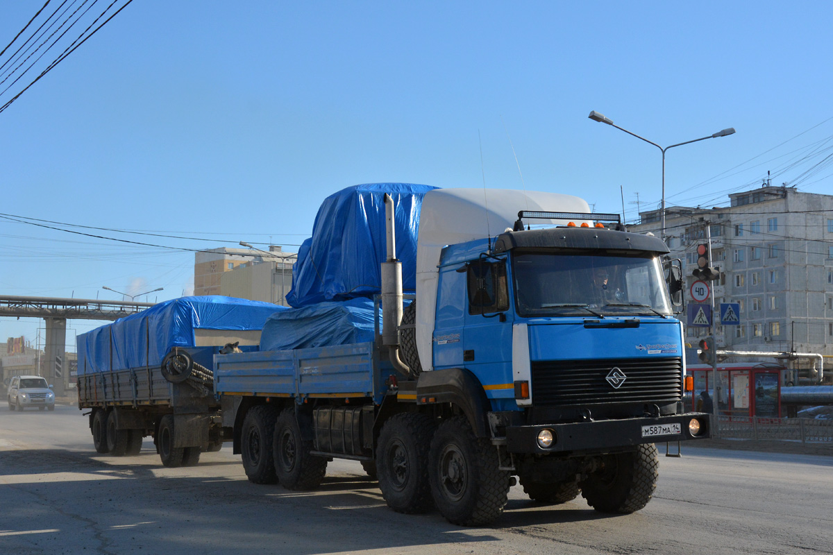Саха (Якутия), № М 587 МА 14 — Урал-532362