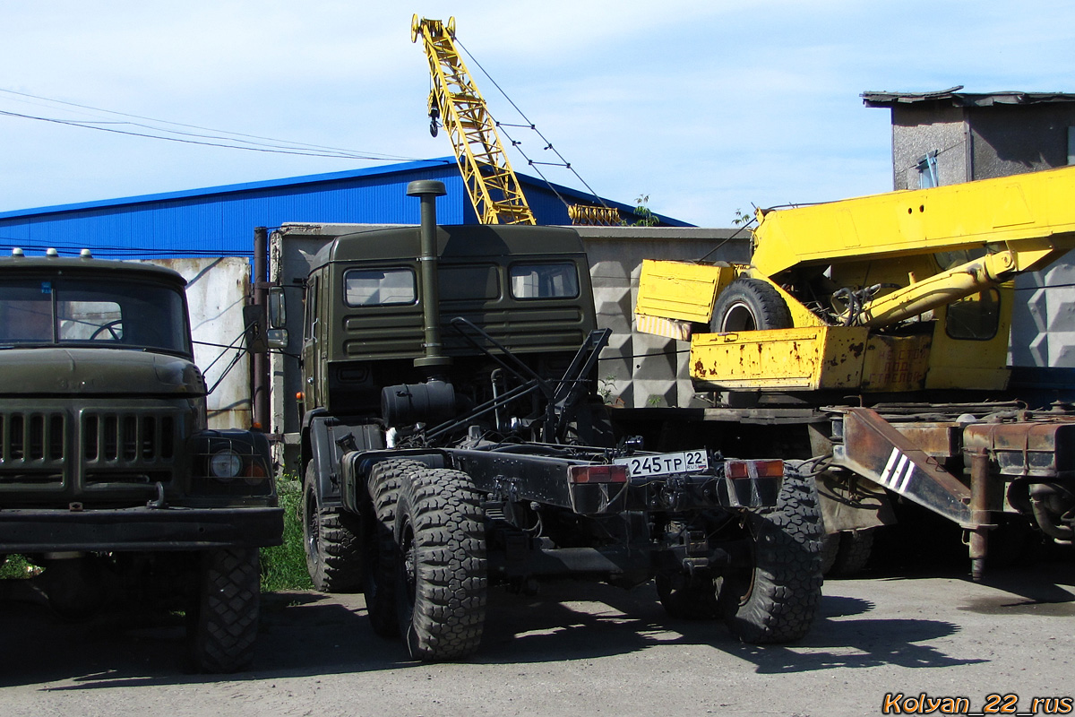 Алтайский край, № К 245 ТР 22 — КамАЗ-43101