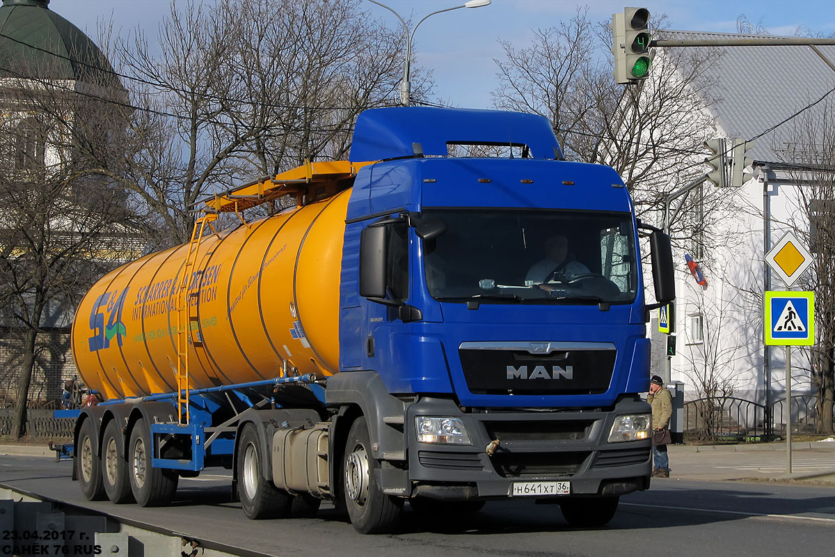 Воронежская область, № Н 641 ХТ 36 — MAN TGS 19.400