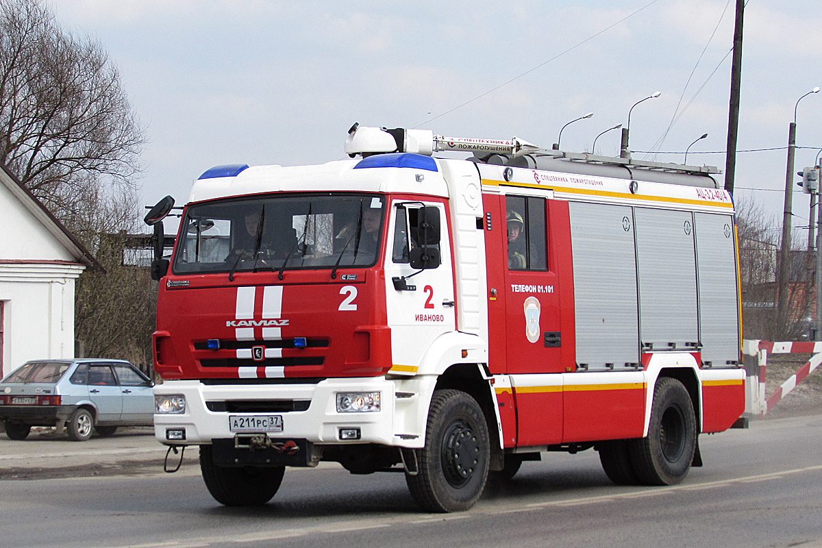 Ивановская область, № А 211 РС 37 — КамАЗ-5387-RF(08) [53870F-R]