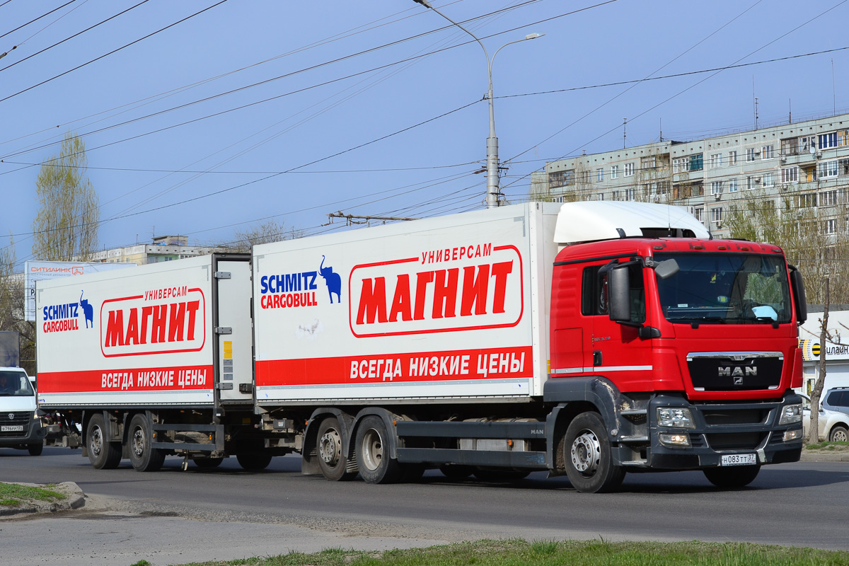 Волгоградская область, № Н 083 ТТ 37 — MAN TGS 26.350