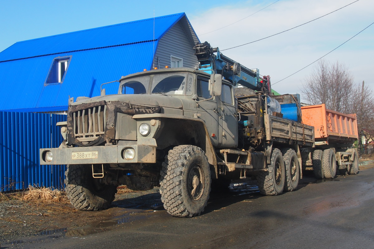 Ханты-Мансийский автоном.округ, № Р 388 ХТ 86 — Урал-4320-40