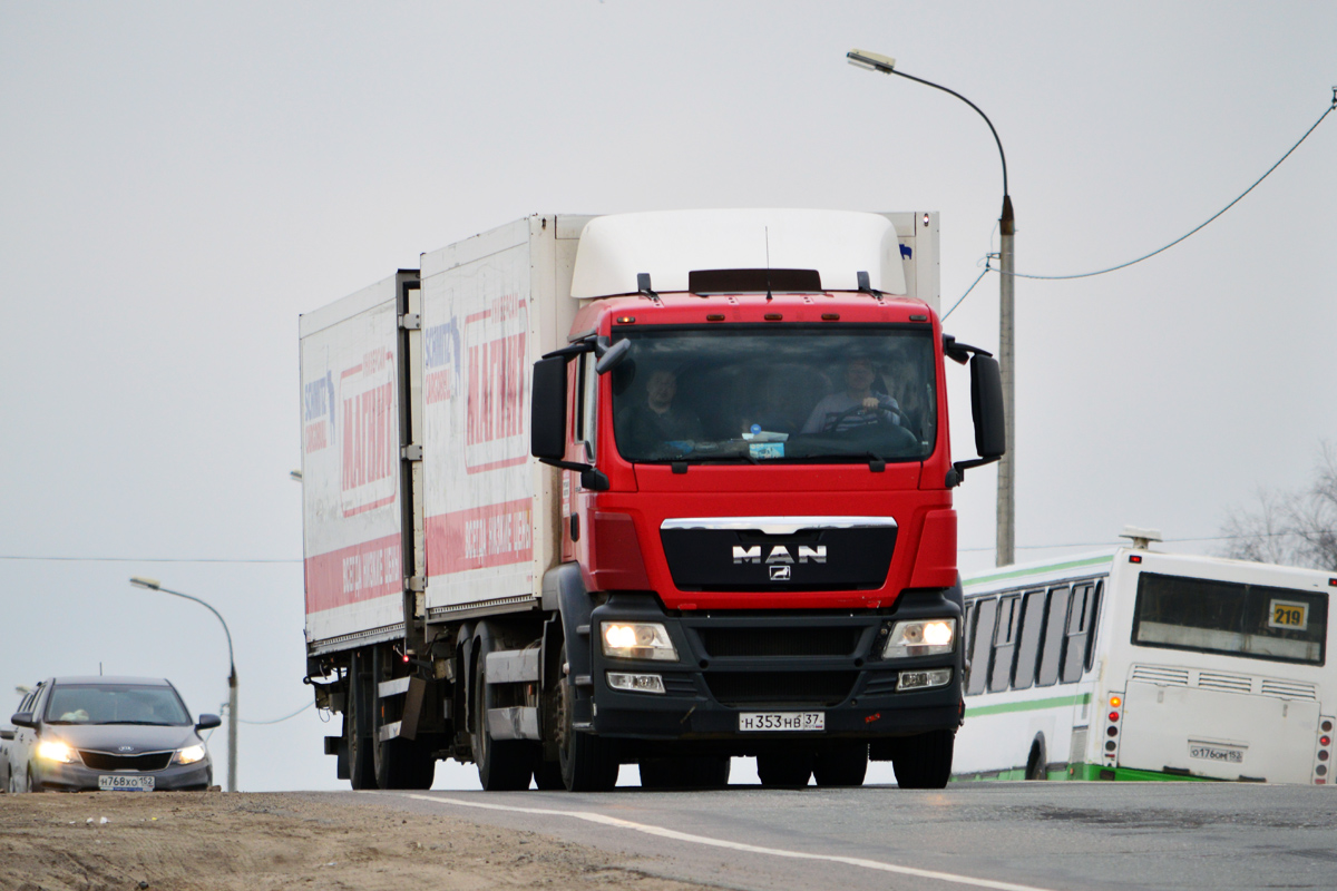Нижегородская область, № Н 353 НВ 37 — MAN TGS 26.350
