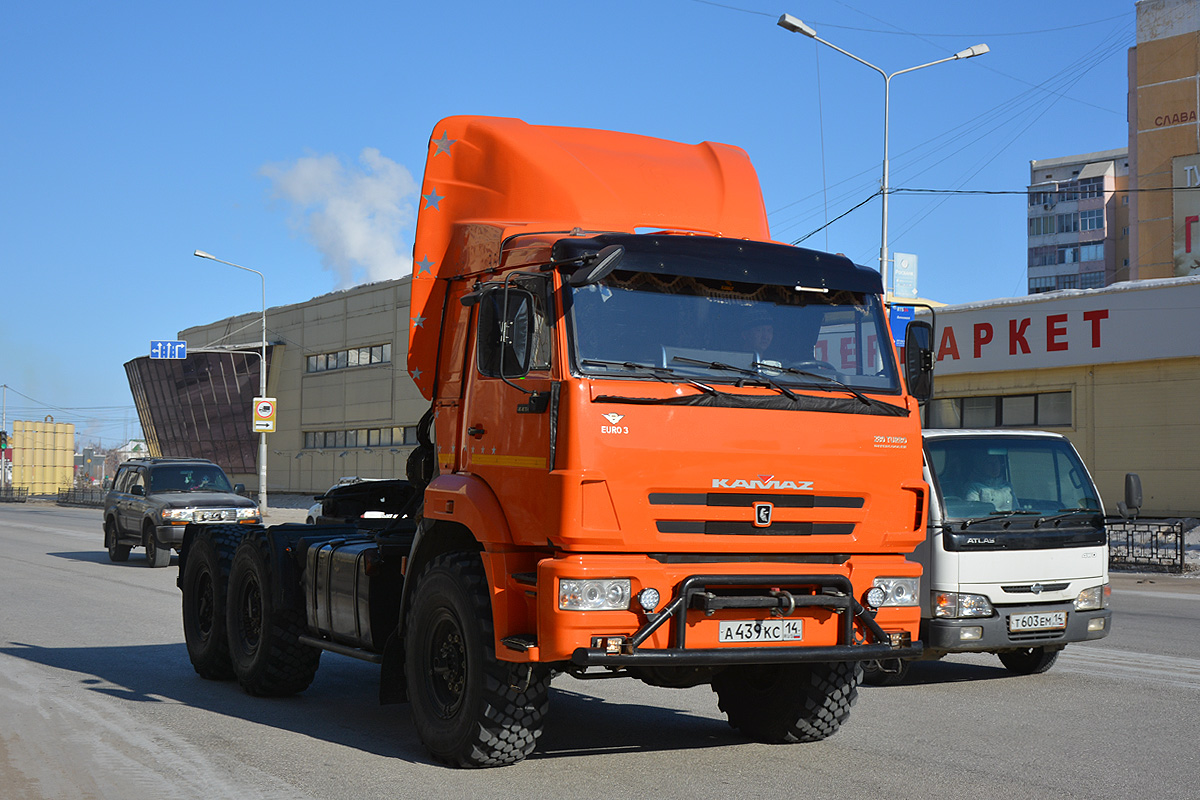 Саха (Якутия), № А 439 КС 14 — КамАЗ-44108-24 [441083]