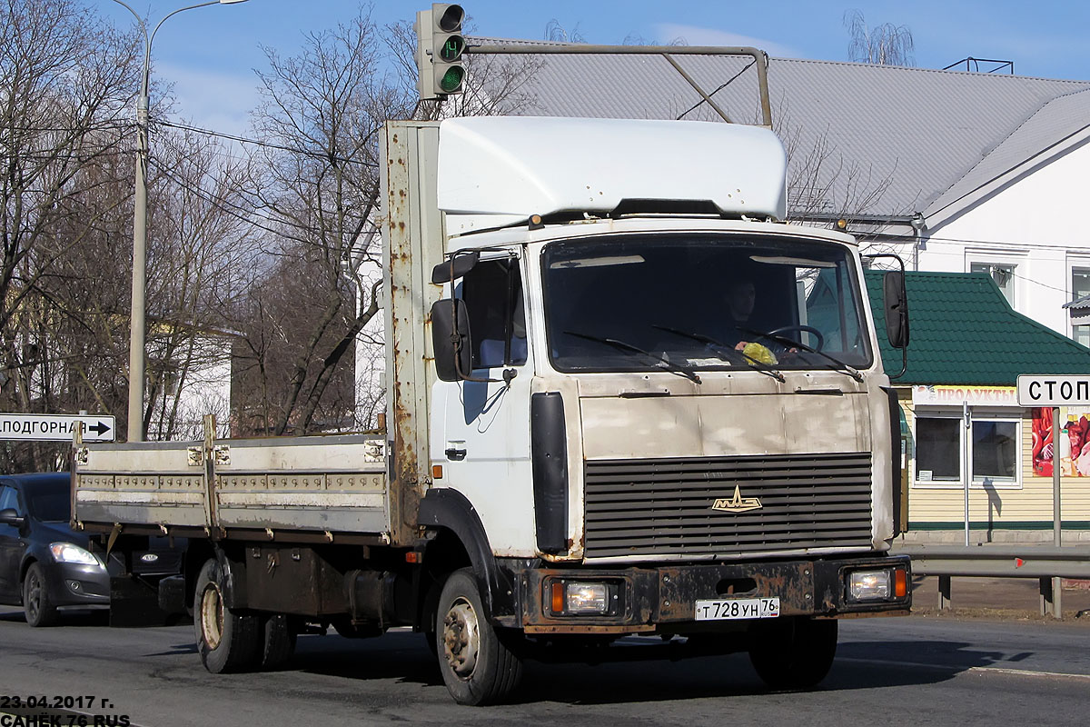 Ярославская область, № Т 728 УН 76 — МАЗ-437041