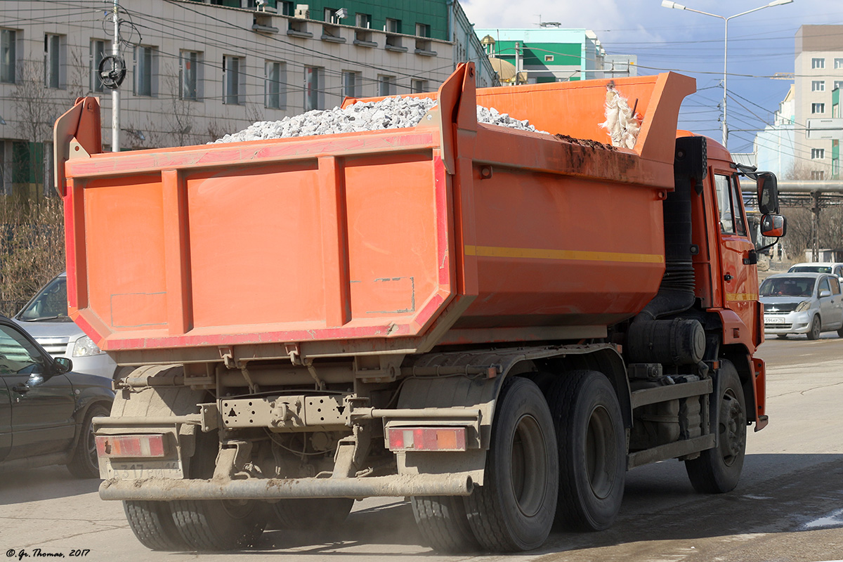 Саха (Якутия), № А 317 РМ 14 — КамАЗ-65115-A4(23)