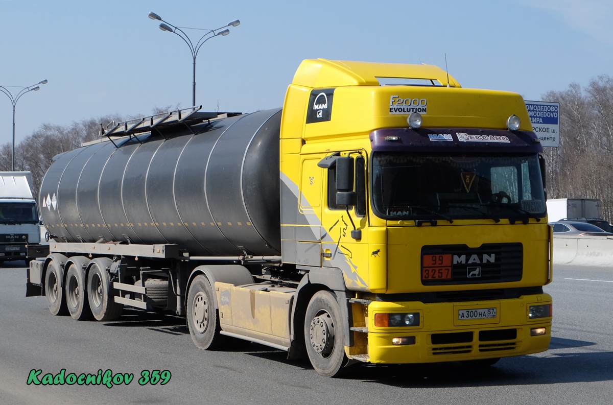Орловская область, № А 300 НА 57 — MAN F2000 19.414