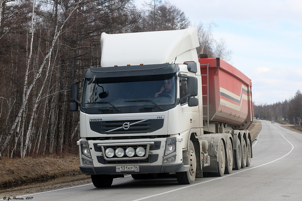 Саха (Якутия), № Н 131 КР 14 — Volvo ('2010) FM.400