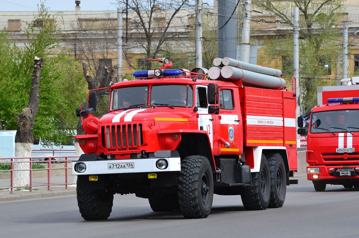 Волгоградская область, № А 712 АА 134 — Урал-4320-72