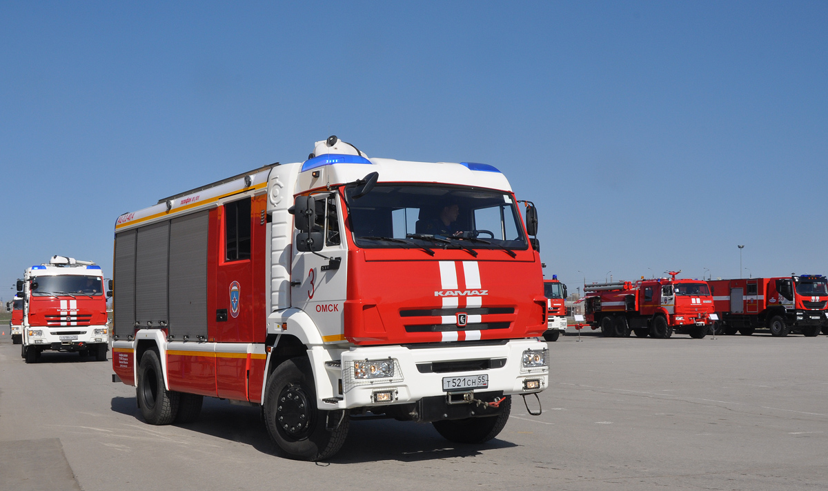 Омская область, № Т 521 СН 55 — КамАЗ-5387-RF(08) [53870F-R]