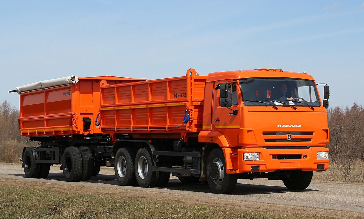 Башкортостан, № (02) Б/Н 0023 — КамАЗ-65115 (общая модель)