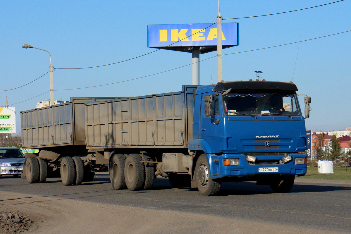 Омская область, № Т 270 НЕ 55 — КамАЗ-65117-N3(78)