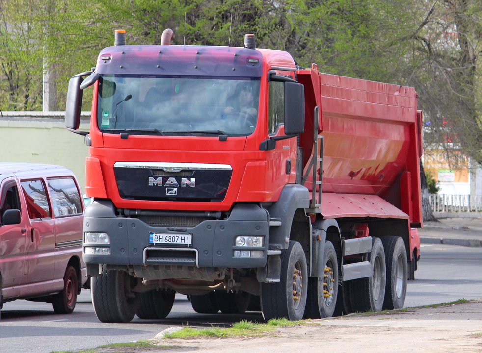 Одесская область, № ВН 6807 НІ — MAN TGS 35.400