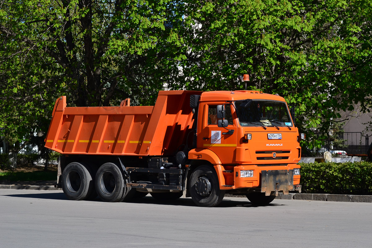 Волгоградская область, № В 293 КС 134 — КамАЗ-65115-A4(23)