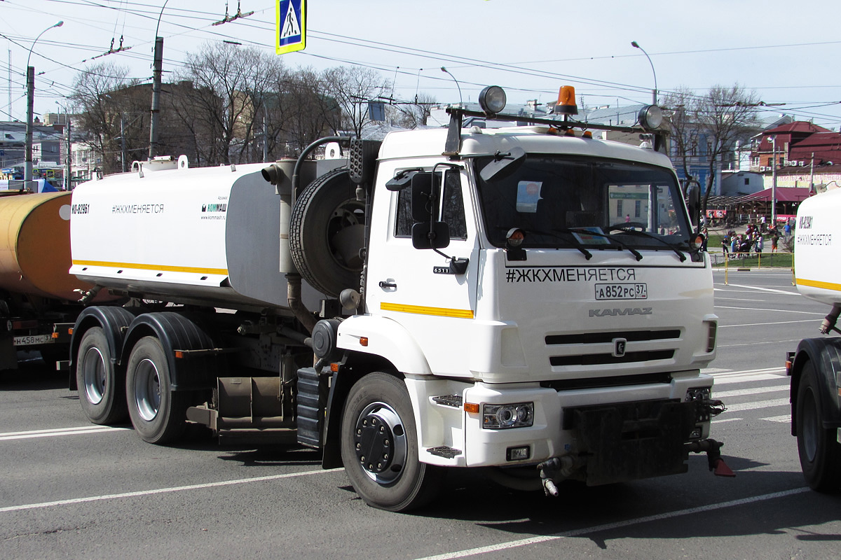 Ивановская область, № А 852 РС 37 — КамАЗ-65115-L4(19)