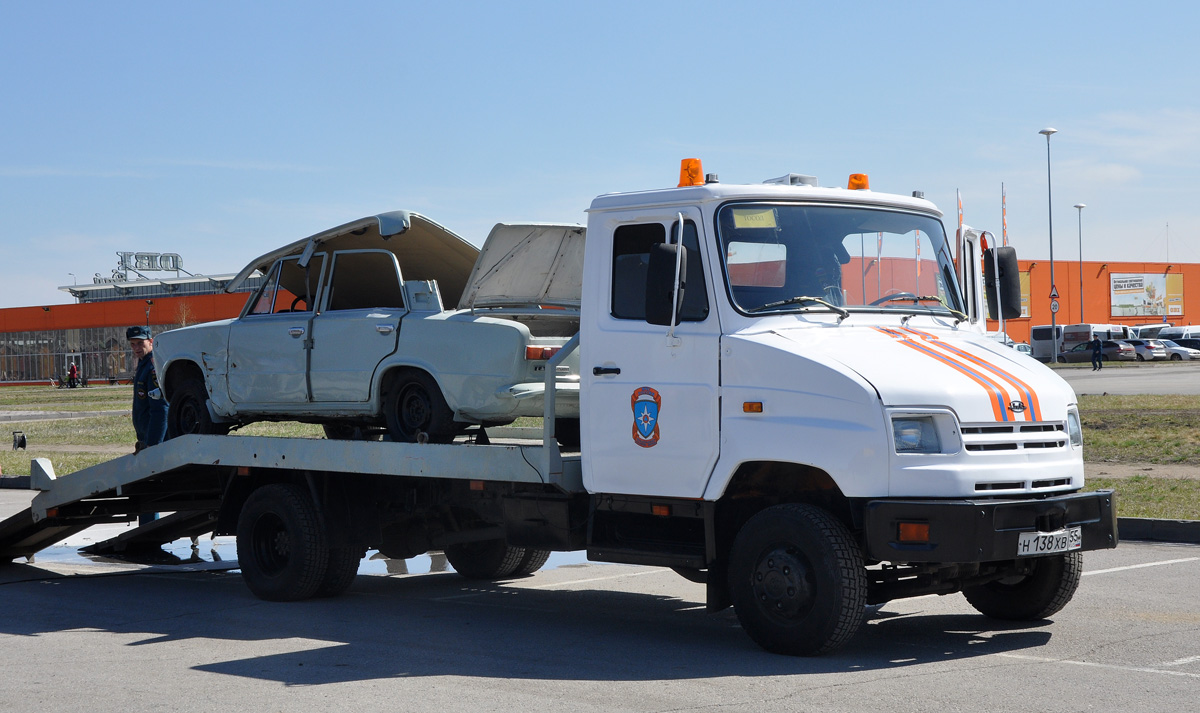 Омская область, № Н 138 ХВ 55 — ЗИЛ-5301 "Бычок"(общая модель)